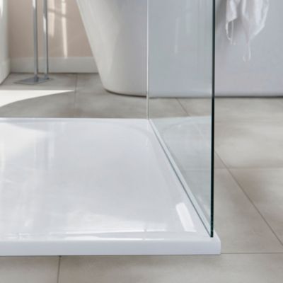 Carrelage sol intérieur gris effet béton L.60 x l.60 cm x ép.10 mm, Smooth