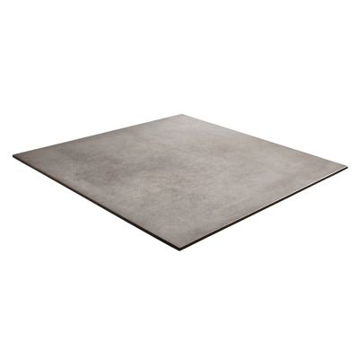 Carrelage sol intérieur gris effet béton L.61,6 x l.61,6 cm x ép.8,5 mm, Konkrete