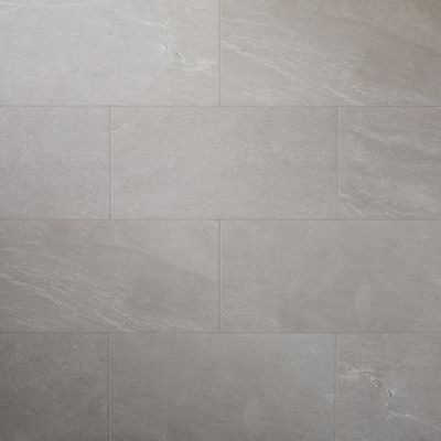 Carrelage sol intérieur gris effet pierre L.60 x l.30 cm x ép.10 mm , Slate