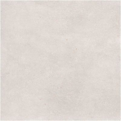 Carrelage sol intérieur ivoire effet béton L.100 x l.100 cm x ép.10 mm, Manhattan