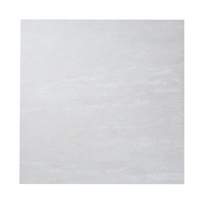 Carrelage sol intérieur ivoire effet pierre L.60 x l.60 cm x ép.9,2 mm, Soft Travertin