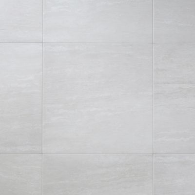 Carrelage sol intérieur ivoire effet pierre L.60 x l.60 cm x ép.9,2 mm, Soft Travertin