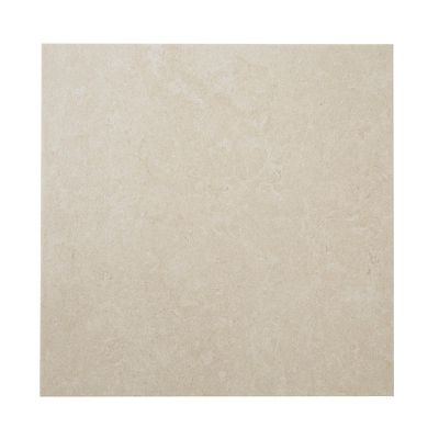 Carrelage sol intérieur taupe beige effet pierre L.61,5 x l.61,5 cm x ép.9 mm, Soft Lime Stone