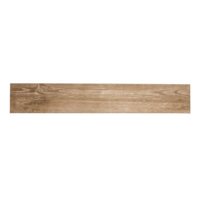 Carrelage sol marron 20 x 120 cm Cotage