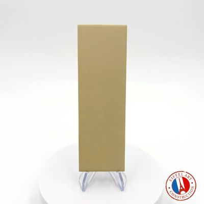 Carrelage sol / mur briquette rectangulaire uni beige mate 5X15 cm FÄRGBLOCK MATT CHAMPAGNE FGB125M