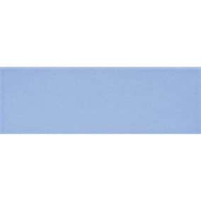 Carrelage sol / mur briquette rectangulaire uni bleu mate 5X15 cm FÄRGBLOCK MATT CIELO FGB117M