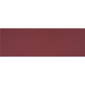 Carrelage sol / mur briquette rectangulaire uni rouge mate 5X15 cm FÄRGBLOCK MATT BORGOGNA FGB 124M