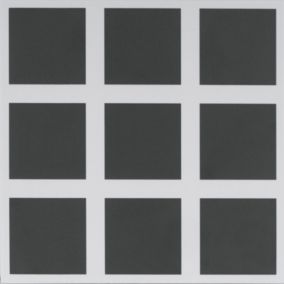 Carrelage sol / mur décor mosaique blanc et noir 18,6x18,6 cm OLTRE9 Bianco Nero