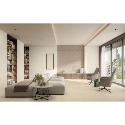 Carrelage sol / mur effet béton ciré naturel 60x120 cm Boost natural ...