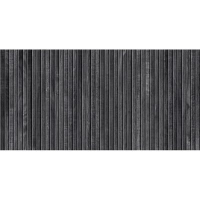 Carrelage sol / mur effet bois bambou à relief 60x120 cm ARTWOOD RIBBON BLACK