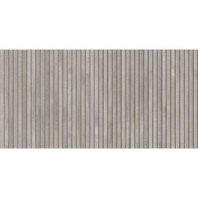 Carrelage sol / mur effet bois bambou à relief 60x120 cm ARTWOOD RIBBON GREY(vendu par boite de 1.44m2)