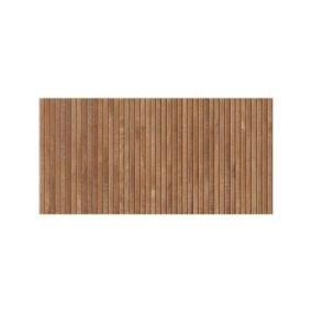 Carrelage sol / mur effet bois bambou à relief 60x120 cm ARTWOOD RIBBON NUT(vendu par boite de 1.44m2)