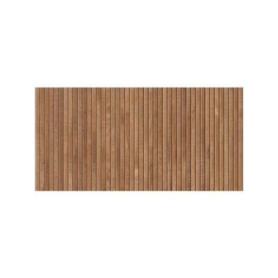 Carrelage sol / mur effet bois bambou à relief 60x120 cm ARTWOOD RIBBON NUT