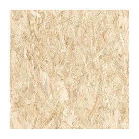 Carrelage sol / mur effet bois OSB 120x120 cm STRAND NATURAL (vendu par boite de 1.44m2)