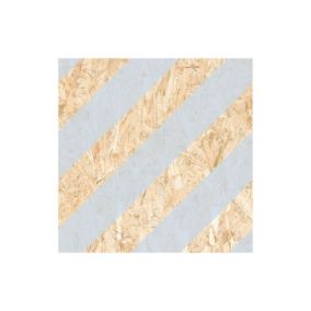 Carrelage sol / mur effet bois OSB motif bleu 60x60 cm NENETS STRAND AZUL(vendu par boite de 1.05m2)