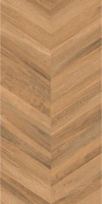 Carrelage sol / mur effet bois ROSEWOOD ORANGE l.60 x L.120 cm Mat LIMCARO