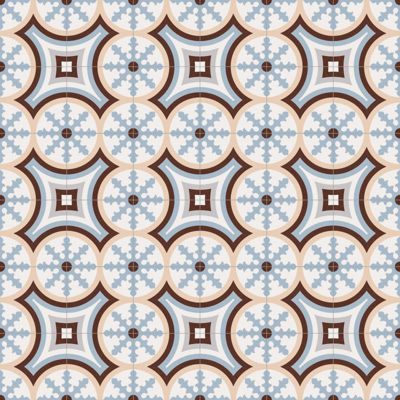 Carrelage sol / mur effet ciment 20x20 cm 1900 BELTRI
