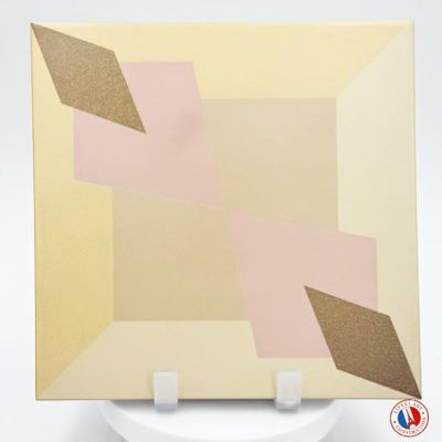Carrelage sol / mur effet ciment 20x20 cm 1900 MORERA BEIGE