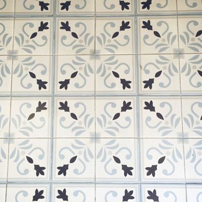 Carrelage sol / mur effet ciment 20x20 cm 1900 VALVANERA 3 ANGLE