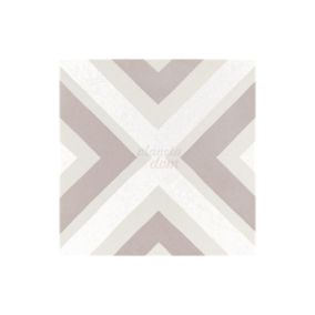 Carrelage sol / mur effet ciment 20x20 cm CAPRICE DECO SQUARE PASTEL (vendu par boite de 1m2)