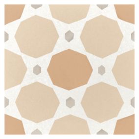 Carrelage sol / mur effet ciment 20x20 cm CAPRICE DECO TOPAZ PASTEL (vendu par boite de 1m2)