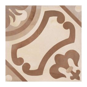 Carrelage sol / mur effet ciment 20x20 cm TERRA GIGLIO BEIGE