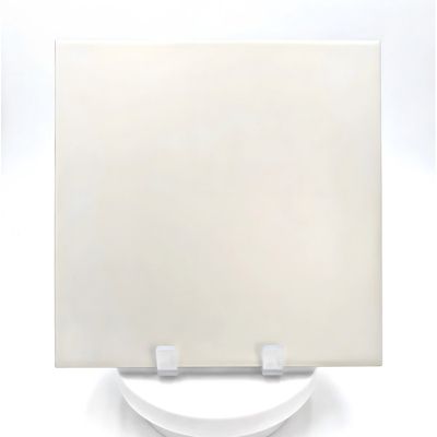 Carrelage sol / mur effet ciment blanc uni 20x20 cm 1900 BLANCO