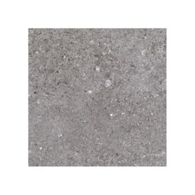 Carrelage sol / mur effet ciment gris anthracite 20x20 cm NASSAU GRAFITO