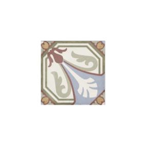 Carrelage sol / mur effet ciment motif coloré 20x20 cm ART NOUVEAU VIENA COLOUR (vendu par boite de 1m2)
