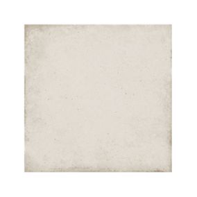 Carrelage sol / mur effet ciment uni beige 20x20 cm ART NOUVEAU BONE(vendu par boite de 1m2)