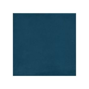 Carrelage sol / mur effet ciment uni bleu 20x20 cm 1900 AZUL (vendu par boite de 1m2)