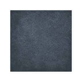 Carrelage sol / mur effet ciment uni bleu marine 20x20 cm  ART NOUVEAU UNI NAVY BLUE(vendu par boite de 1m2)