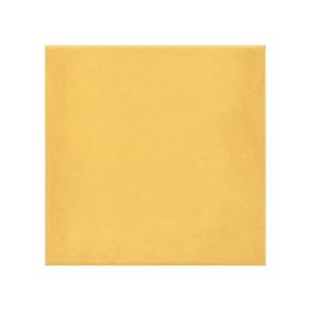 Carrelage sol / mur effet ciment uni jaune 20x20 cm 1900 AMARILLO(vendu par boite de 1m2)