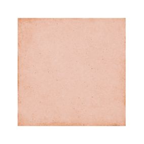 Carrelage sol / mur effet ciment uni rose 20x20 cm  ART NOUVEAU UNI CORAL PINK(vendu par boite de 1m2)