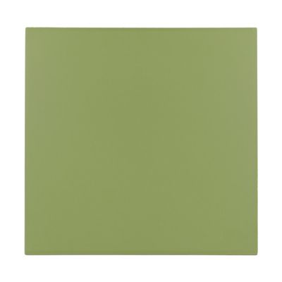 Carrelage sol / mur effet ciment uni vert 20x20 cm RIVOLI GREEN 30716