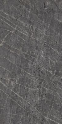 Carrelage sol / mur effet marbre anthracite TESSINO BLACK l.60 x L.120 cm Mat LIMCARO
