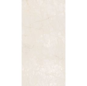 Carrelage sol / mur effet marbre beige MARFIL ROSSO l.60 x L.120 cm Full Lappato LIMCARO