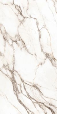 Carrelage sol / mur effet marbre blanc OBRANO l.60 x L.120 cm Brillant LIMCARO