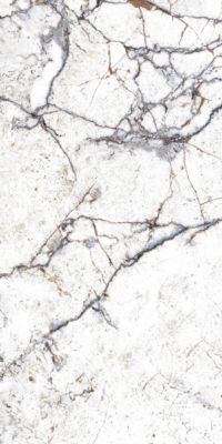 Carrelage sol / mur effet marbre blanc STRATO l.60 x L.120 cm Brillant LIMCARO