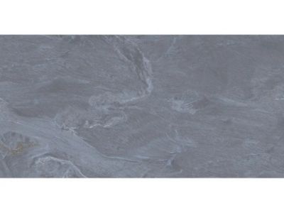 Carrelage sol/mur effet marbre bleu mat Etoile Stone Noir l.60 x L.120 cm