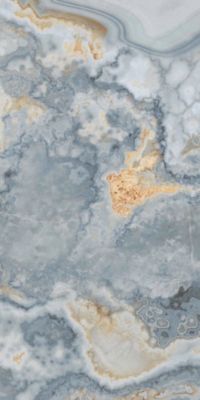 Carrelage sol / mur effet marbre bleu ONYX AGATE BLUE l.60 x L.120 cm Brillant LIMCARO