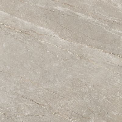 Carrelage sol / mur effet pierre taupe 120x120 cm BETILO R TAUPE