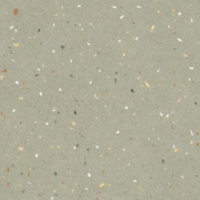 Carrelage sol / mur effet terrazzo 120x120 cm Croccante-R Menta(vendu par boite de 1.44m2)