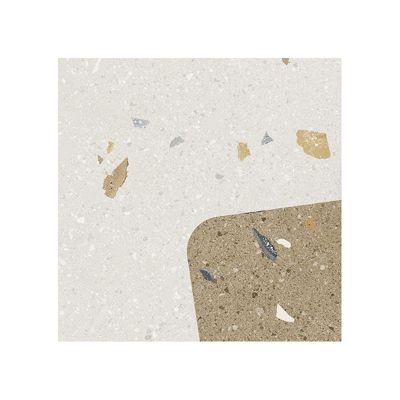 Carrelage sol / mur effet terrazzo 20x20 cm Croccante Barchetto Multicolor - Patchwork