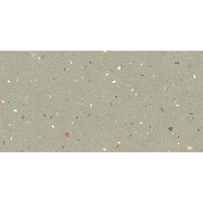 Carrelage sol / mur effet terrazzo 60x120 cm Croccante-R Menta