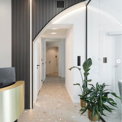 Carrelage sol / mur effet terrazzo 80x80 cm RIBE R BEIGE