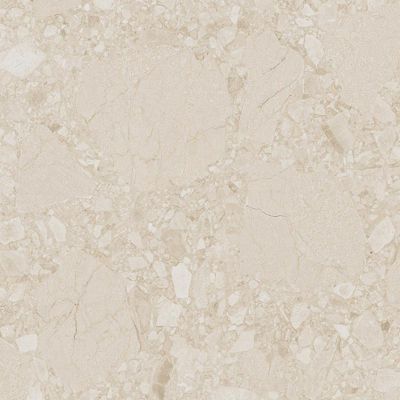 Carrelage sol / mur effet terrazzo beige 80x80 cm CREAM R BEACH
