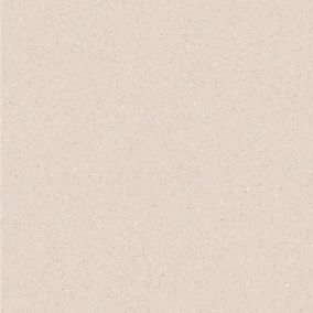 Carrelage sol / mur effet terrazzo grand format beige 80x80 cm MICRA R Crema