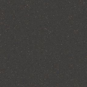 Carrelage sol / mur effet terrazzo grand format noir 80x80 cm MICRA R Grafito