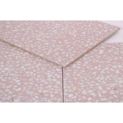 Carrelage sol / mur effet terrazzo rose 30x30 cm FARNESE AMALFI ROSE
